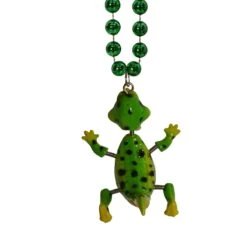 Bead Necklace With Bobble Alligator Medallion -Bulk Party Supplies Shop 56198 i4 2