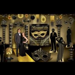 Masquerade Theme Prom Kit (38 Total Items)