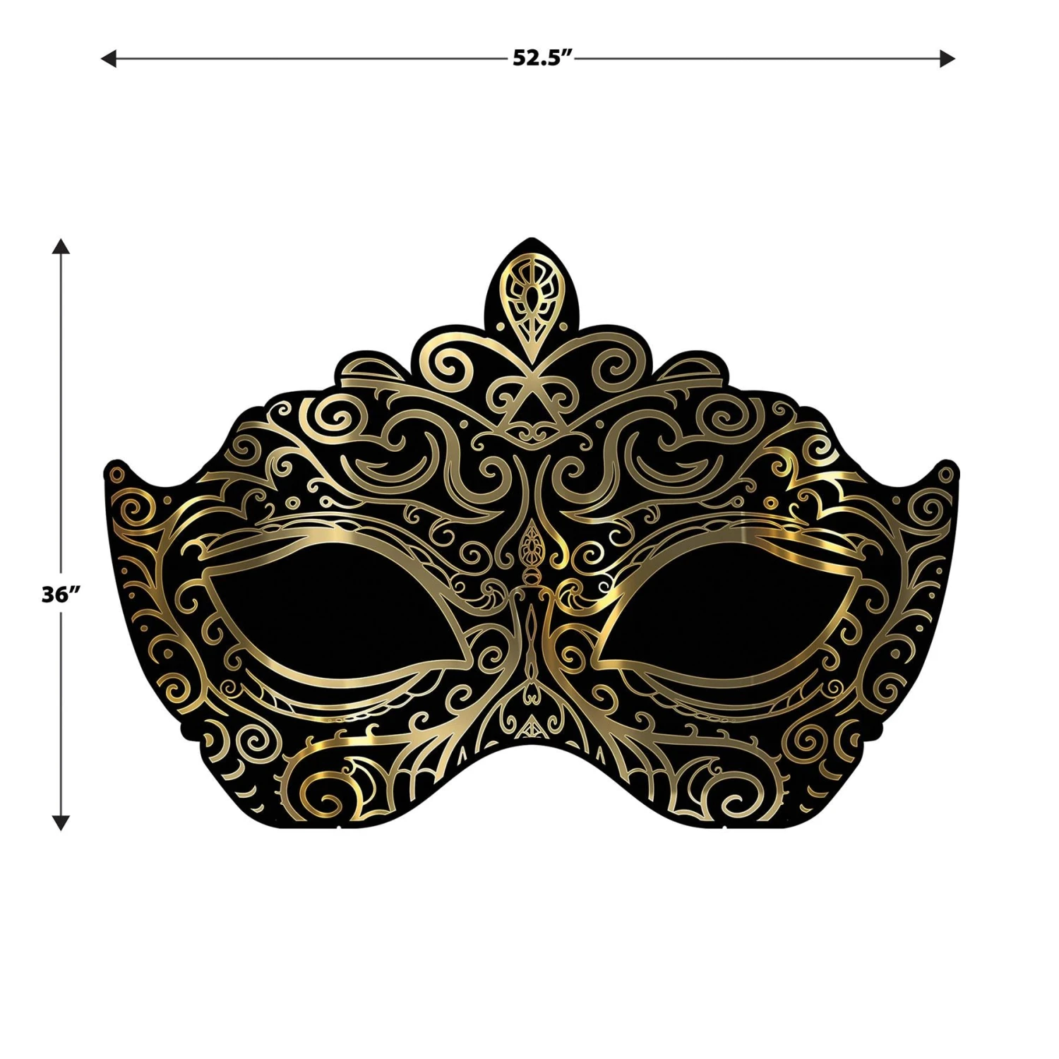 Masquerade Mask Stand-Up Decoration 4 Masquerade Mask Stand-Up Decoration - Image 4
