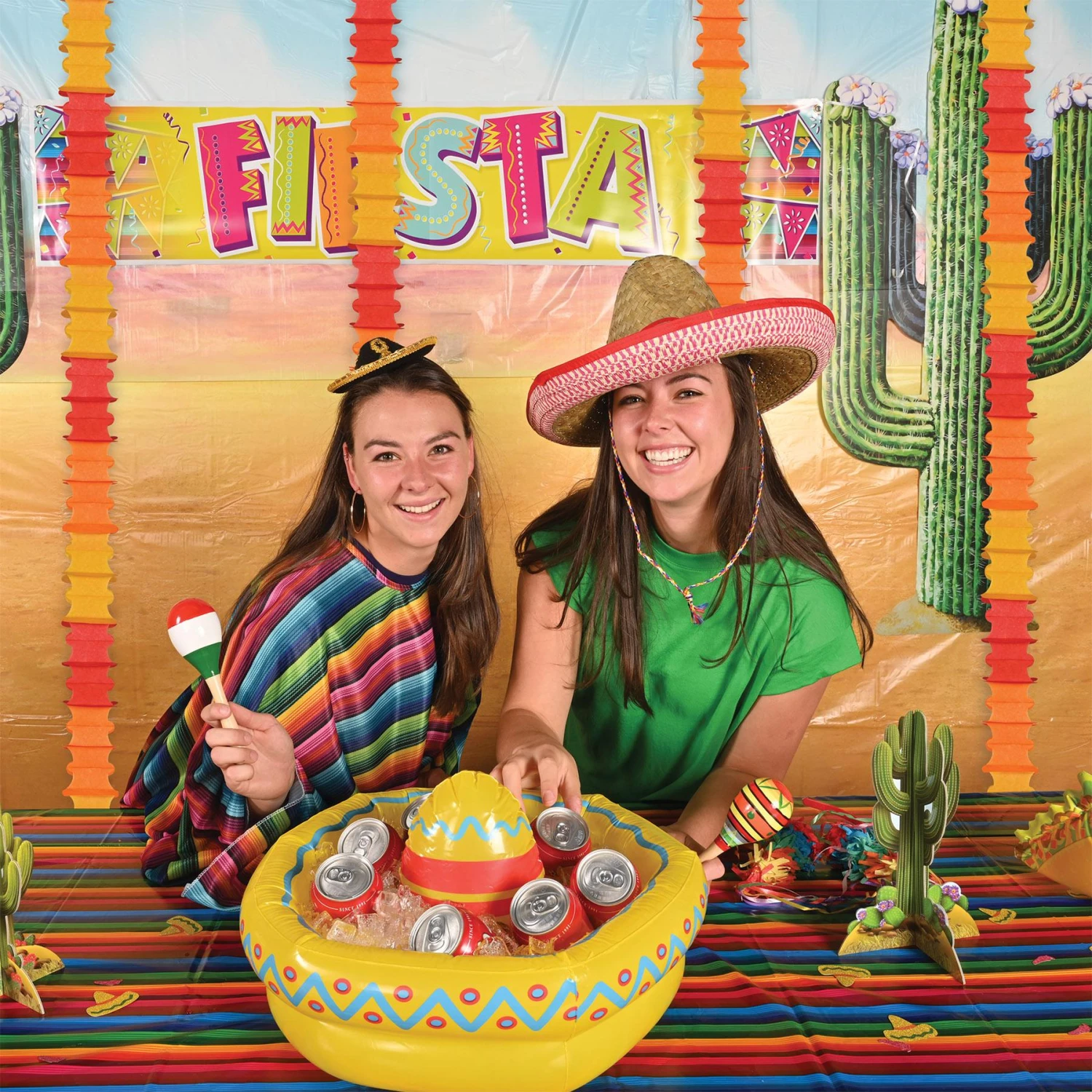 Ceiling Drops Golden-yellow, Orange, Red (4 Per Package) 2 Ceiling Drops Golden-yellow, Orange, Red (4 Per Package) - Image 2