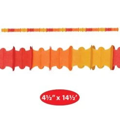 Ceiling Drops Golden-yellow, Orange, Red (4 Per Package) 11 Ceiling Drops Golden-yellow, Orange, Red (4 Per Package) -Bulk Party Supplies Shop 56250 GOR i5