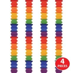 Ceiling Drops Rainbow (4 Per Package) -Bulk Party Supplies Shop 56250 RB i4 1
