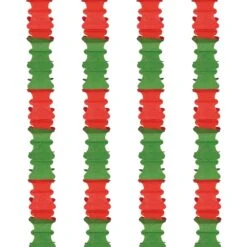Ceiling Drops Red & Green (4 Per Package)