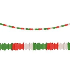 Ceiling Drops Red, White, Green (4 Per Package) -Bulk Party Supplies Shop 56250 RWG i4