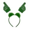 #1 Hand Boppers With Marabou Green