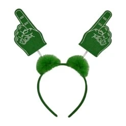 #1 Hand Boppers With Marabou Green