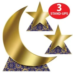 Ramadan Moon & Stars Stand-Ups (3 Per Package) 15 Ramadan Moon & Stars Stand-Ups (3 Per Package) -Bulk Party Supplies Shop 56270 i4 1 ramadan moon stars stand ups