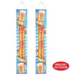 Oktoberfest Fabric Door Panel Set (1 Per Package) -Bulk Party Supplies Shop 56277 i4 oktoberfest fabric door panel set