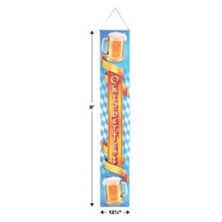 Oktoberfest Fabric Door Panel Set (1 Per Package) -Bulk Party Supplies Shop 56277 i5 oktoberfest fabric door panel set