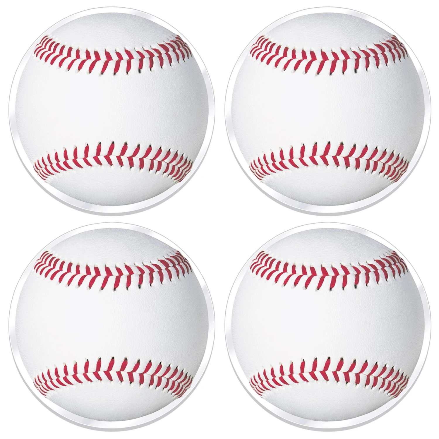 Plastic Baseball Placemats (4 Per Package) 1 Plastic Baseball Placemats (4 Per Package)