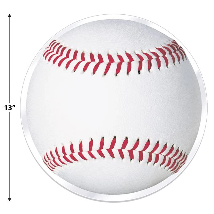 Plastic Baseball Placemats (4 Per Package) 6 Plastic Baseball Placemats (4 Per Package) - Image 6