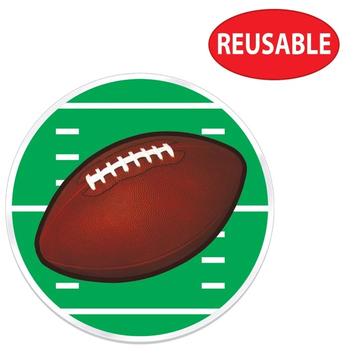 Plastic Football Placemats (4 Per Package) 3 Plastic Football Placemats (4 Per Package) - Image 3