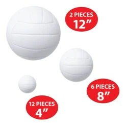 Volleyball Cutout Decorations (20 Per Package) -Bulk Party Supplies Shop 56395 i5 volleyball cutouts