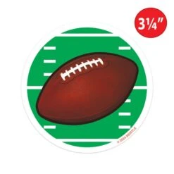 Football Coasters (8 Per Package) -Bulk Party Supplies Shop 56401 i5 football coasters