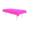 Neon Pink Plastic Rectangular Tablecover (1 Per Package) -Bulk Party Supplies Shop 56411 NP