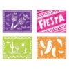 Plastic Fiesta Picado Style Placemats (4 Per Package) -Bulk Party Supplies Shop 56414