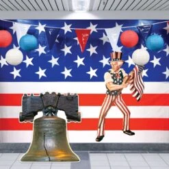 Liberty Bell Stand-Up Decoration (1 Per Package) -Bulk Party Supplies Shop 56425 i2 1 liberty bell stand up