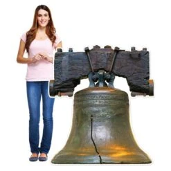 Liberty Bell Stand-Up Decoration (1 Per Package) -Bulk Party Supplies Shop 56425 i2 liberty bell stand up