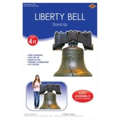 Liberty Bell Stand-Up Decoration (1 Per Package) -Bulk Party Supplies Shop 56425 i3 liberty bell stand up