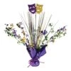 Mardi Gras Gleam 'N Spray Centerpiece (1 Per Package) -Bulk Party Supplies Shop 56436