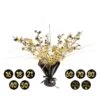 Happy Birthday Gleam 'N Spray Centerpiece (1 Per Package) -Bulk Party Supplies Shop 56441