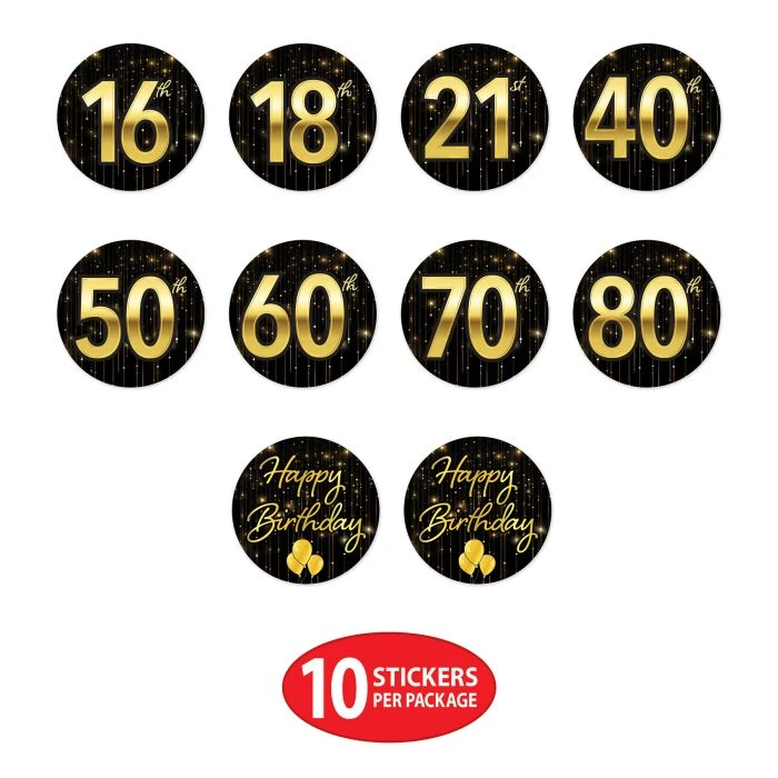 Happy Birthday Gleam 'N Spray Centerpiece (1 Per Package) 4 Happy Birthday Gleam 'N Spray Centerpiece (1 Per Package) - Image 4
