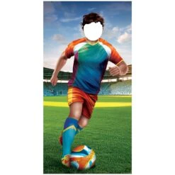 Soccer Player Photo Prop Stand-Up (1 Per Package)