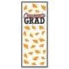 Orange Congrats Grad Door Cover (1 Per Package) -Bulk Party Supplies Shop 56450 O