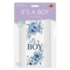 It's A Boy Door Cover (1 Per Package) -Bulk Party Supplies Shop 56455 i3 it s a boy door cover