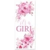 It's A Girl Door Cover (1 Per Package) 2 It's A Girl Door Cover (1 Per Package) -Bulk Party Supplies Shop 56460