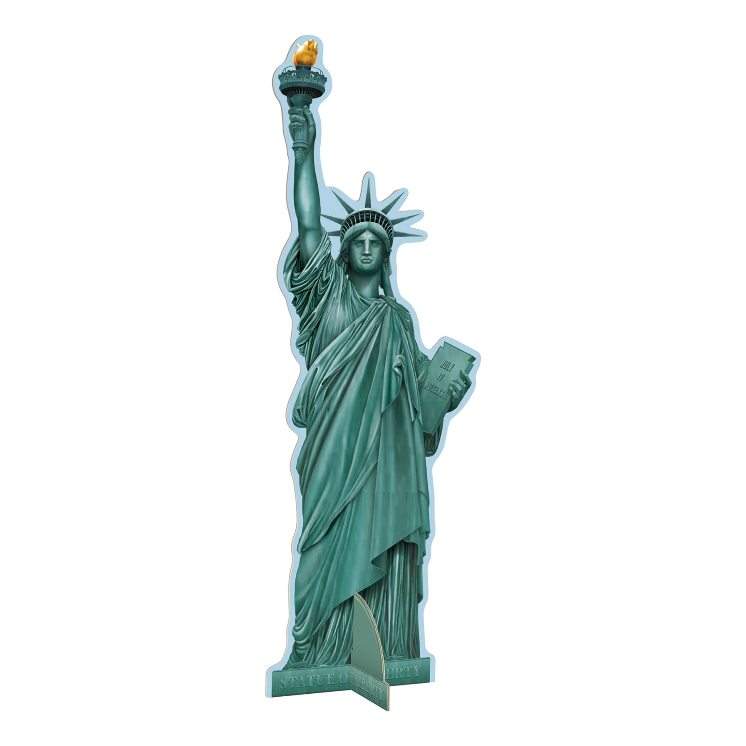 3-D Statue Of Liberty Centerpiece (1 Per Package) 1 3-D Statue Of Liberty Centerpiece (1 Per Package)