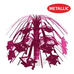 Burgundy Grad Cap Mini Cascade Centerpiece (1 Per Package) 8 Burgundy Grad Cap Mini Cascade Centerpiece (1 Per Package) -Bulk Party Supplies Shop 56463 BU i4 grad cap mini cascade centerpiece