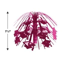 Burgundy Grad Cap Mini Cascade Centerpiece (1 Per Package) 9 Burgundy Grad Cap Mini Cascade Centerpiece (1 Per Package) -Bulk Party Supplies Shop 56463 BU i5 grad cap mini cascade centerpiece