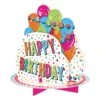 3-D Happy Birthday Centerpiece (1 Per Package) -Bulk Party Supplies Shop 56464