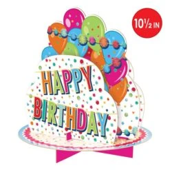 3-D Happy Birthday Centerpiece (1 Per Package) -Bulk Party Supplies Shop 56464 i5 3 d happy birthday centerpiece