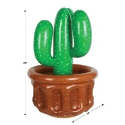 Fiesta Inflatable Cactus Cooler -Bulk Party Supplies Shop 57082 i5