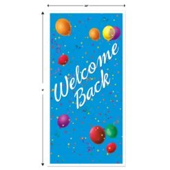 Welcome Back Party Door Cover -Bulk Party Supplies Shop 57087 i5 5a1c0641 0351 444c a524 1e6653279721