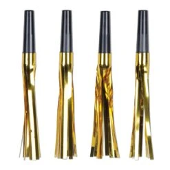 New Year's Eve Squawkers Black & Gold (8 Per Package)