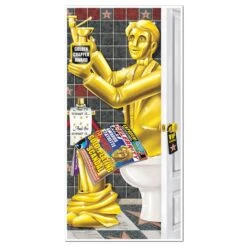 Awards Night Restroom Party Door Cover