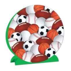 3-D Sports Party Centerpiece