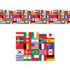 Int'l Flag Poly Party Decorating Material 25ft Roll