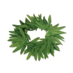 Luau Party Tropical Fern Leaf Headband (12 Per Case)
