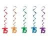 75th Birthday Party Whirls (5 Per Package) 3 75th Birthday Party Whirls (5 Per Package) -Bulk Party Supplies Shop 57551 75