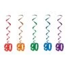 90th Birthday Party Whirls - Assorted Colors (5 Per Package) -Bulk Party Supplies Shop 57551 90