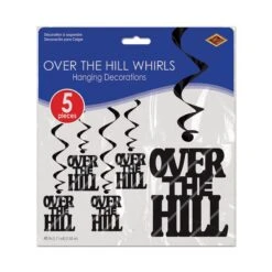 Over The Hill Birthday Whirls (5 Per Package) -Bulk Party Supplies Shop 57595 i3