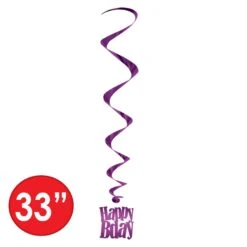 Happy Birthday Party Whirls (5 Per Package) -Bulk Party Supplies Shop 57634 i5