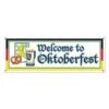 Welcome To Oktoberfest Sign Banner -Bulk Party Supplies Shop 57643