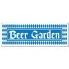 Oktoberfest Beer Garden Sign Banner -Bulk Party Supplies Shop 57663
