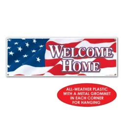 Welcome Home Party Sign Banner -Bulk Party Supplies Shop 57722 i4