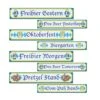 Oktoberfest Sign Cutouts (4 Per Package) 6 Oktoberfest Sign Cutouts (4 Per Package) -Bulk Party Supplies Shop 57769